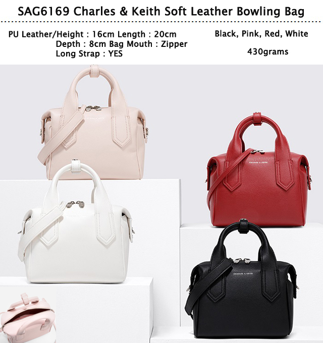 Charles and keith soft bowling bag sale